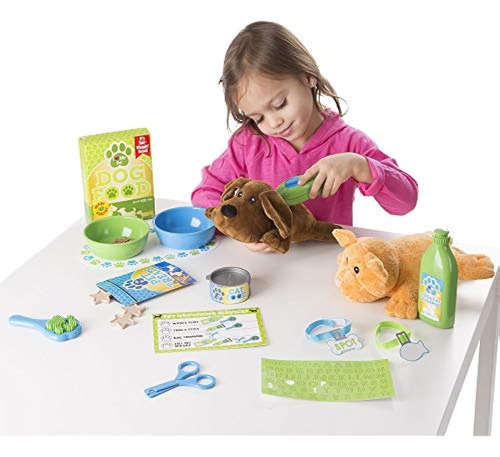 Conjunto De Juego De Cuidado De Mascotas Melissa Y Doug Feed