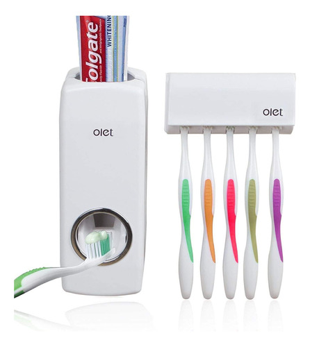 Dispensador Automtico De Pasta De Dientes Manos Libres Con 5