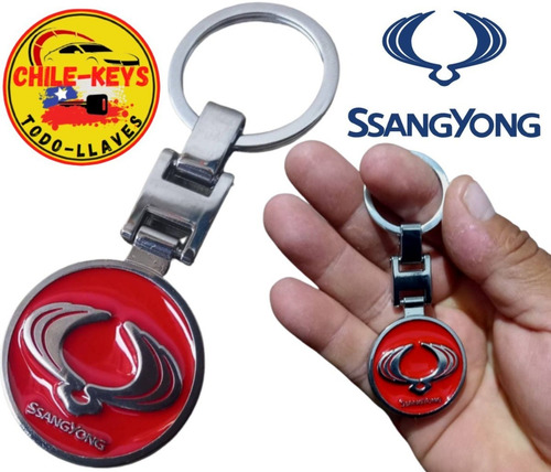 Llavero Exclusivo Ssangyong Action Korando Rexton Tivoli