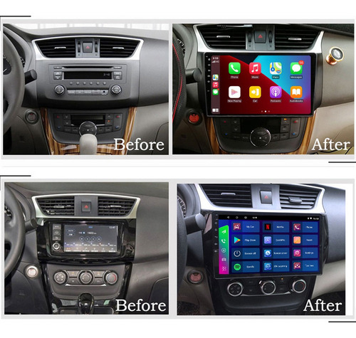 Android 12 Carplay Stereo For Nissan Sentra B17 2013-2019