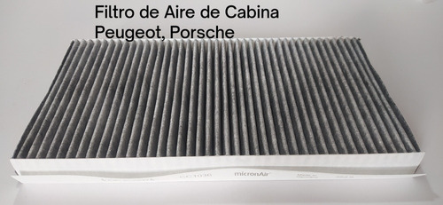 Filtro De Aire De Cabina Peugeot Y Porsche 