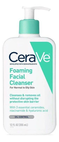 Cerave Limpiador Facial Piel Grasa 