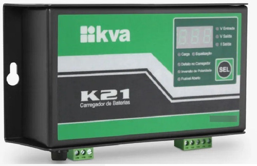 Carregador De Bateria Kva K21 12-24 Vcc