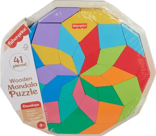 Quebra-cabeça 3D Fisher-Price Mandala HXT94 de 41 peças | MercadoLivre