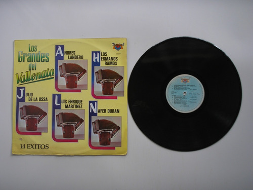 Lp Vinilo Andres Landero Nafer D Julio Ossa Luis M14 Exi1990