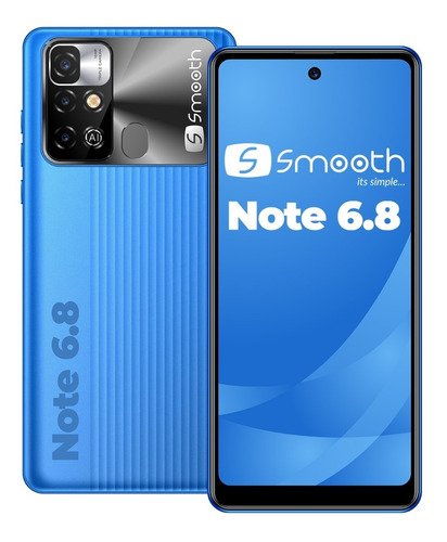 Celular Smooth Note 6.8 Pantalla 6.8 Android 11 64 Gb 4 Gb