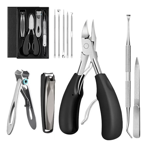 10pzs Corta Úñas Kits Para Profesional Pedicure Y Manicure