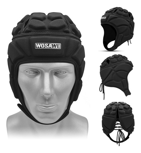 Casco Deportivo Ajustable Para Guardameta, Fútbol Y Fútbol