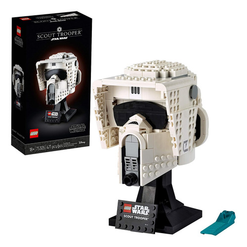 Lego Star Wars: Casco De Trooper Explorador, X471 Piezas