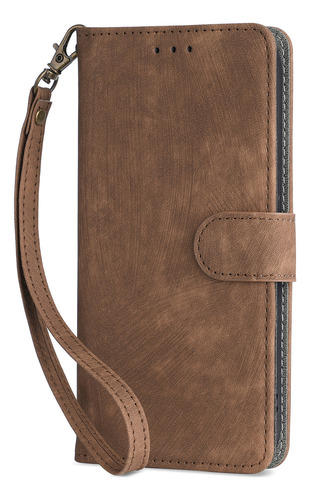 Funda Para Teléfono Motorola Edge 50, Cartera, Piel, Tarjetero, Soporte Para Muñeca, Funda De Teléfono