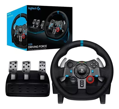 Volante G29 Y Pedales Logitech Driving Force Pc / Ps3 / Ps4