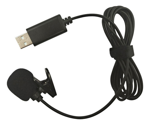 Micrófono Omnidireccional Con Solapa, Usb, Lavalier, Portáti