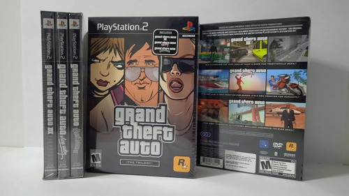 Gran Theft Auto - Gta: The Trilogy Ps2 M. Física - Lacrado