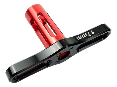 Llave Hexagonal De Rueda Rc De 17 Mm Herramienta De Rojo