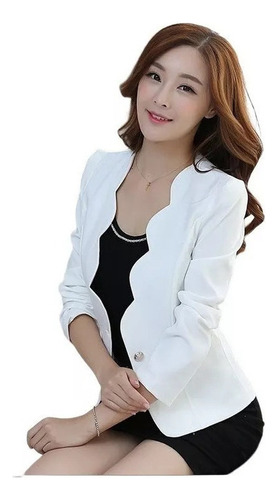 Chaqueta Fina Para Mujer Chaqueta Corta De Estilo Coreano