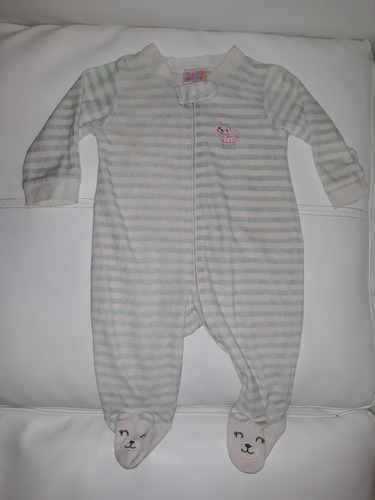 Enterito Pijama Dormilon Cutie Baby De Beba 6 A 9 Meses