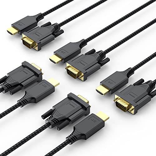 Cable Dteedck Hdmi A Vga 6ft (5 Pack) - Conector Activ