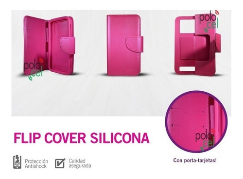 Imagen 5 de 6 de Funda Tablet 8 Pulgadas Estuche Con Tarjetero Universal