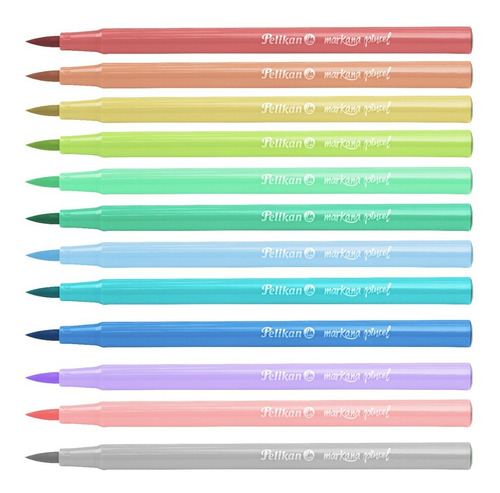 Imagen 2 de 3 de Markana Punta Pincel Pastel Lettering