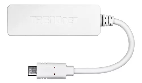 Adaptador de USB-C (tipo C) a Gigabit Ethernet - TRENDnet TUC-ETG