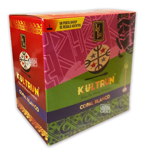 Incienso Kultrun Dhoop Copal Blanco 30gr 