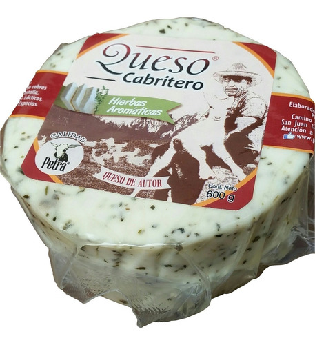 Queso Cabritero De Cabra Tipo Asadero Artesanal