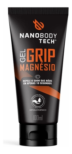 Gel Grip Magnésio Para Atletas Crossfit Nanobody Tech 100ml