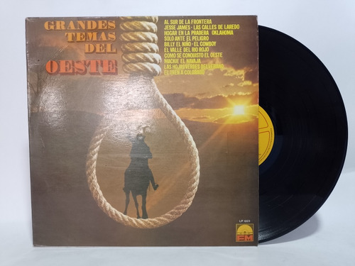 Disco Lp Grandes Temas Del Oeste 