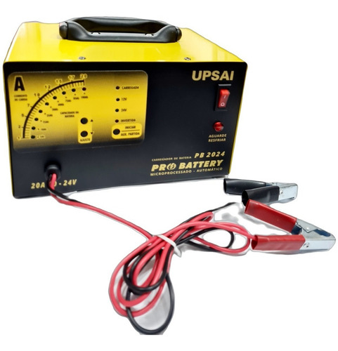 Carregador De Bateria 12v 24v Ate 100a Aux Partida Bivolt