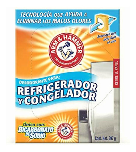 Arm & Hammer Desodorante Refrigerador Y Congelador 397 G