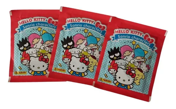10 Sobres (50 Estampas) Hello Kitty Sanrio