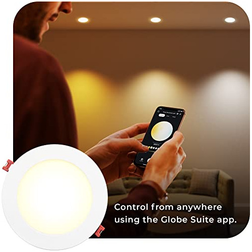Kit De Iluminación Empotrada Led Delgada Wifi Smart 6 ...