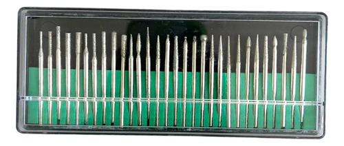 Kit 20 Brocas P/metal Micro Retifica