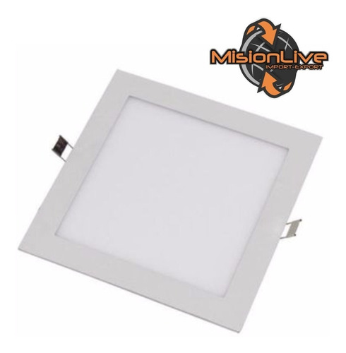 Pack X 10 Plafon Led 18w Cuadrado Blanco Luz Exterior Oferta