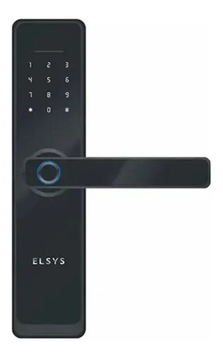 Imagem 1 de 6 de Fechadura Digital De Embutir Elsys Wi-fi, Com Biometria
