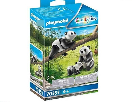 Playmobil 70353 Family Fun Pandas Con Bebes