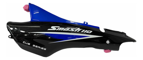 Cacha Lateral Bajo Asiento Original Gilera Smash 110 Azul