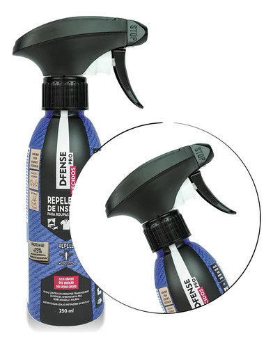 Repelente De Insetos Mosquitos D-fense Pro 250ml - Haxea