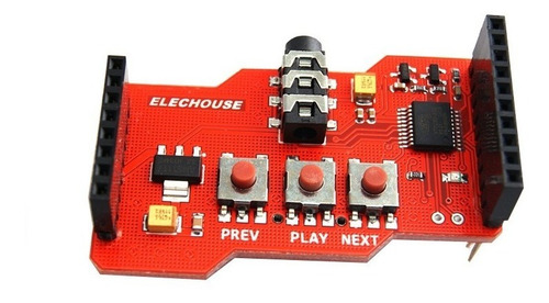 Wave Shield Sd Mp3 Wav (arduino, Pic, Avr)