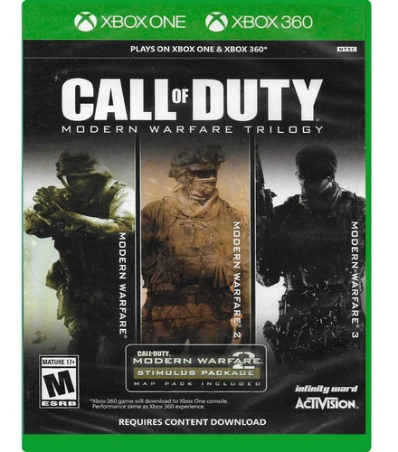 Call Of Duty Modern Warfare Trilogy Para Xbox 360 Y Xbox One