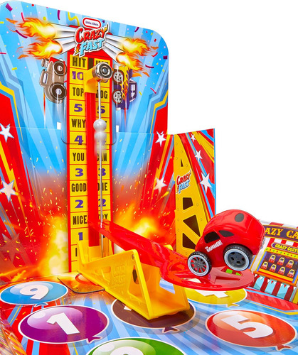 Little Tikes Crazy Fast Flip Flip Flip Carnival Play Con Un