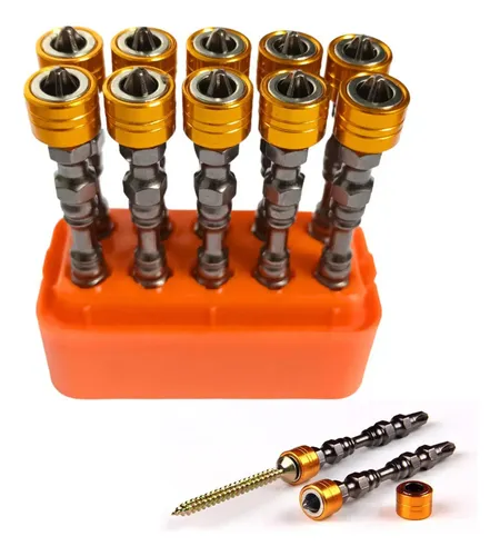 Bits Magnetico Ponteira Philips Parafusadeira Ph2 Kit 10 Und