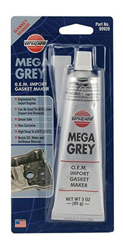 Silicona Mega Grey Gris Made In Usa 85g