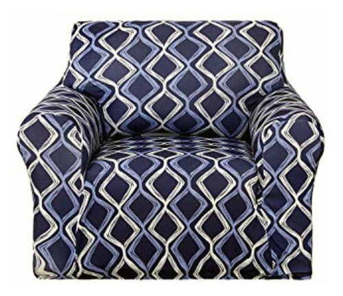 Deconovo Funda Decorativa Para Sillón Con Estampado De