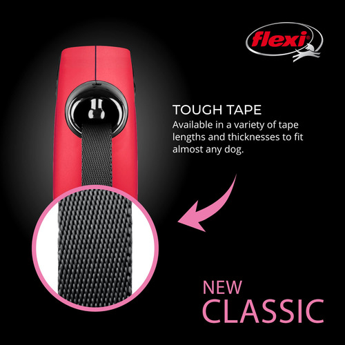 Correa Retráctil Para Perros Flexi New Classic Tape Para Per