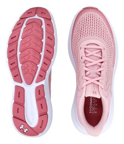 Tenis Under Armour Correr Rogue 5 Mujer 3028262-647 Rosa
