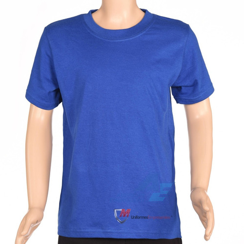 Camiseta Azul Francia Remera Ae Tshirt Manga Corta Niño 