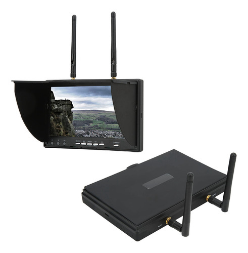 Monitor Fpv, Pantalla De Vídeo De 5,8 Ghz Y 7 Pulgadas Lcd58