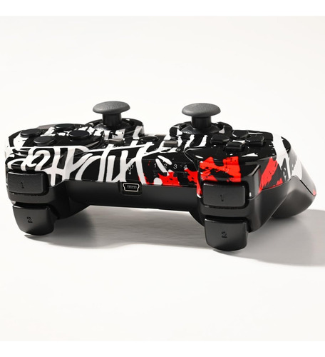Control Inalámbrico Compatible Con Ps3 + Cable De Carga-ar