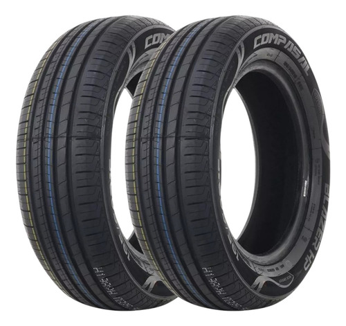 Kit 2 Pneu Compasal Aro 15 185/60r15 84h Blazer Hp